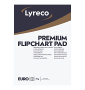 Flipchartblock Premium 890180, 98c65cm, kariert / blanko, 80g