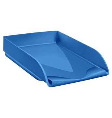 Briefablage 1002020231, A4, blau, Polystyrol stapelbar