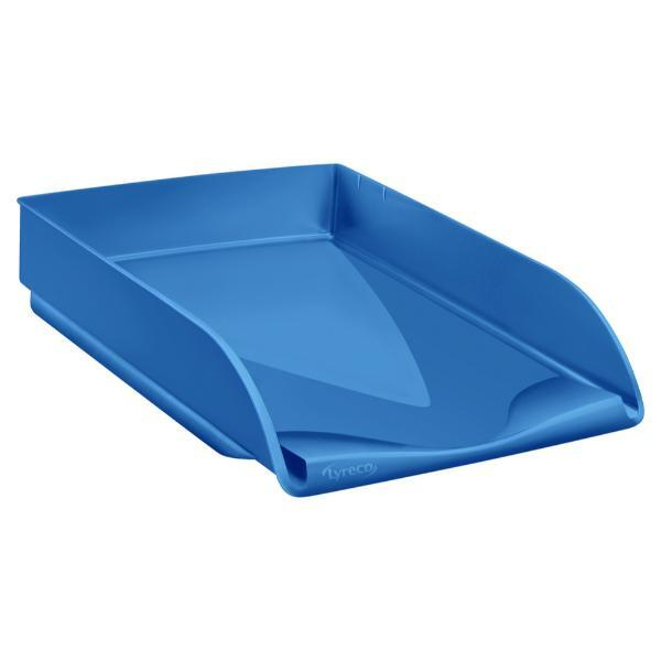 Alpedia Briefablage 1002020231, A4, blau, Polystyrol stapelbar 3662168056304 Alpedia