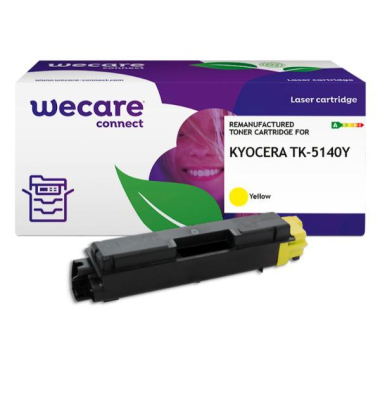 Toner K16100W4 (kompatibel zu Kyocera TK-5140Y), gelb, ca. 5000 Seiten