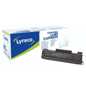 Toner Neutral kompatibel mit HP CB436A, Reichweite: 2.000 Seiten, schwarz