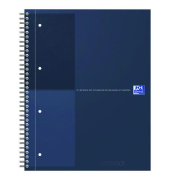 Notizbuch 400194458, blau, A4+, liniert, 80g, 80 Blatt / 160 Seiten