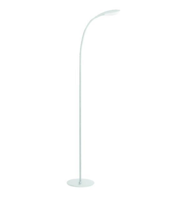 LED-Stehlampe Onega 141637, schwarz, mit massiver Standfu&szlig;, dimmbar