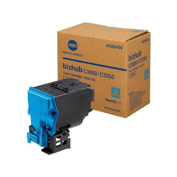 Konica Minolta Toner A5X0450 (TNP-48C), cyan, ca. 10000 Seiten 0039281059094 Konica Minolta