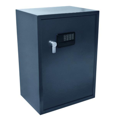 Tresor 8012176 80 l 285kg dunkelgrau mit Elektronikschloss Stahl