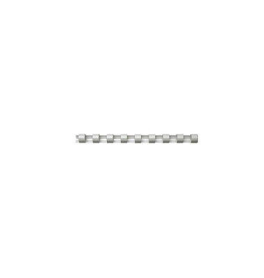 Plastikbinderücken 10mm - weiss