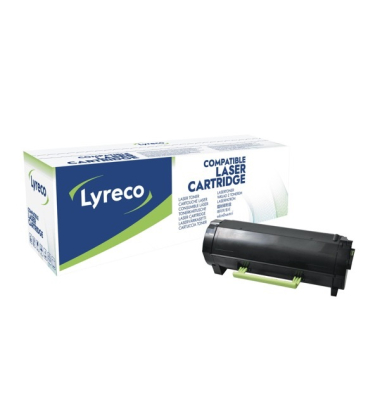 Toner Neutral kompatibel mit Lexmark 500UA, Reichweite: 20.000 Seiten, schwarz