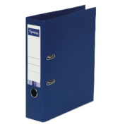 Ordner 10203347, A4 80mm breit PP vollfarbig royalblau