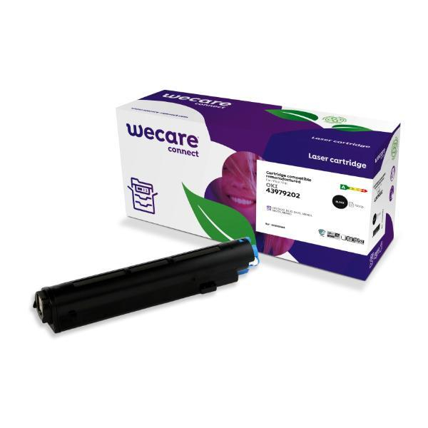 wecare Toner K15925W4 (kompatibel zu Oki 43979202), schwarz, ca. 7000 Seiten 7612735149980 wecare