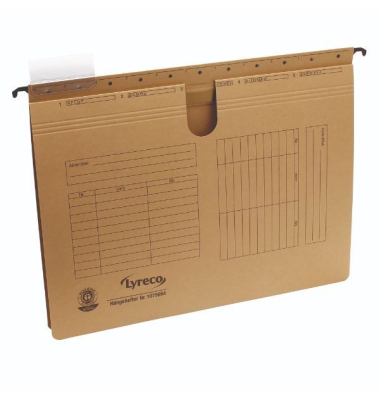 Hängehefter 15038728000, A4 natronbraun Karton 230g