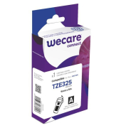 Schriftband K80023W4, 9mm x 8m, weiß/schwarz, laminiert, kompatibel zu P-touch TZe-325