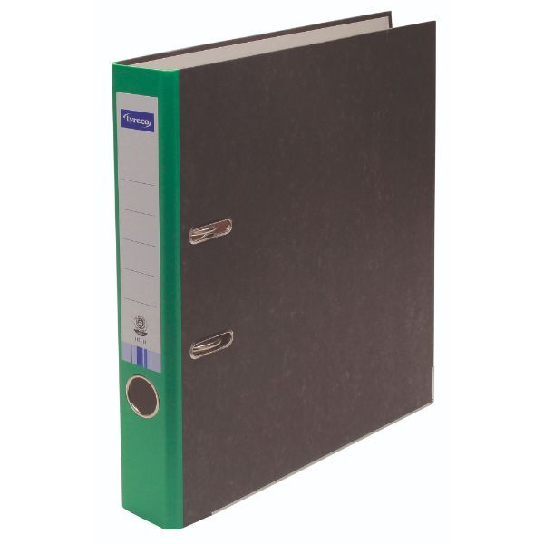 Alpedia Ordner Standard Neutral 10323806, A4 50mm schmal Karton schwarz/grün 4014481207113 Alpedia