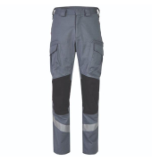 Schutzhose Arcfit, flammhemmend, grau/schwarz, Größe 54