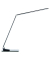 LED-Schreibtischlampe Olga, schwarz, mit Standfu&szlig;, dimmbar