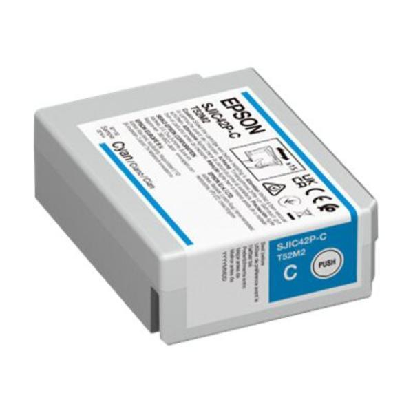 8715946702827 - SJIC42P-C - 50 ml - Cyan - original - Tintenpatrone - für ColorWorks CW-C4000E (BK) CW-C4000E (MK)