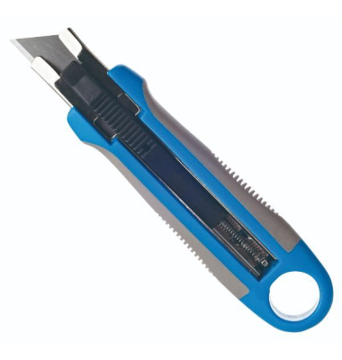 Sicherheitsmesser, 18mm Trapezklinge, automatischer Klingenr&uuml;ckzug
