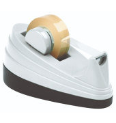 Klebebandabroller EM0001163, f&uuml;r Klebeb&auml;nder 19mm x 33m, wei&szlig;/schwarz
