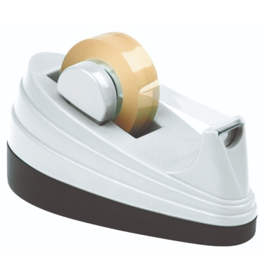 Klebebandabroller EM0001163, f&uuml;r Klebeb&auml;nder bis 19mm x 33m, wei&szlig;/schwarz