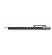Druckbleistift Neutral Softgrip, TBC/0,7, H&auml;rte HB, 0,7mm, schwarz, mit Radiergummi