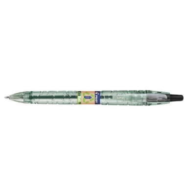 Kugelschreiber Bottle 2 Pen Ecoball 2015701, schwarz, 0,6mm, nachf&uuml;llbar