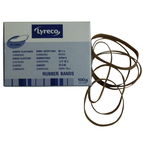 Alpedia Gummiringe Neutral, Durchmesser: 65mm, Maße: 100 x 2mm, blond, 100g 3662168008174 Alpedia