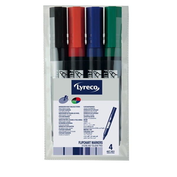 4255704331523 - Flipchartmarker 467651 Packung rot blau schwarz grün 15-3mm Rundspitze 4255704331523 4 Stück 4255704331523 - Flipchartmarker 467651 Packung rot blau schwarz grün 15-3mm Rundspitze 4255704331523 4 Stück