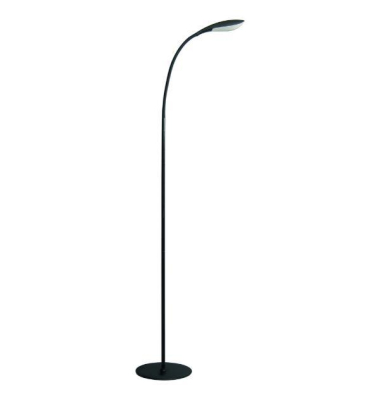 LED-Stehlampe Onega 141620, wei&szlig;, mit massiver Standfu&szlig;, dimmbar