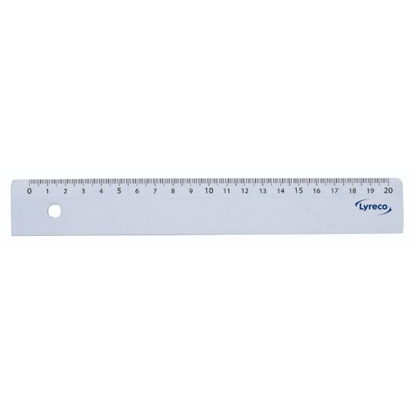 Alpedia Lineal Neutral, Plastik, Länge: 20cm 3662168013284 Alpedia