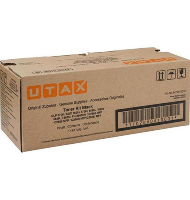 Toner Utax 4472610010, Reichweite 7.000 Seiten, schwarz