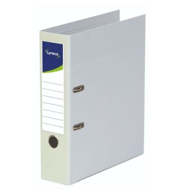 Ordner 9960063, A4 45mm schmal PP vollfarbig grau