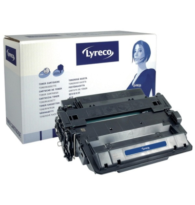 Toner Neutral kompatibel mit HP CE255X, Reichweite: 12.500 Seiten, schwarz