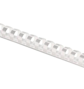 Plastikbinderücken 8mm - weiss