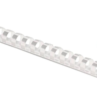 Plastikbinderücken 8mm - weiss