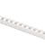 Plastikbinderücken 8mm - weiss