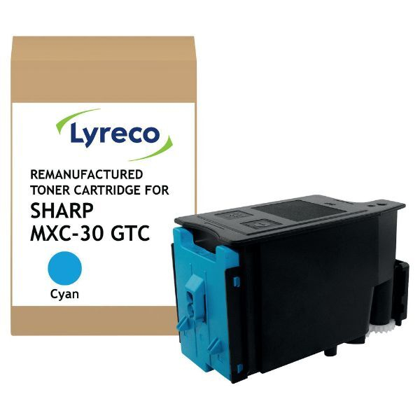 Alpedia Toner Neutral 15646775, kompatibel zu Sharp MXC-30 GTC, 6000 Seiten, cyan  Alpedia