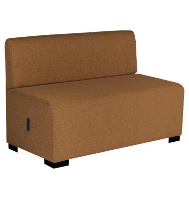 Hizia Modular 2-Sitzer mit R&uuml;ckenlehne Terre