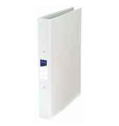 Ringbuch ohne 54388LYSE, A4 2 Ringe 25mm Ring-Ø Polypropylen, Karton weiß