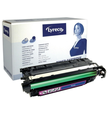 Toner 5366963 (kompatibel mit HP CE263A), magenta, ca. 11000 Seiten
