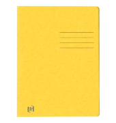Schnellhefter TOP FILE+ 400116207, A4, gelb, Karton, 390g, Vorderdeckel gelb / opak