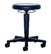 Medizinischer Laborhocker 9463 SchwarzBlau