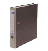 Ordner Standard Neutral 10323822, A4 50mm schmal Karton schwarz/grau