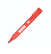 Permanentmarker Neutral, DGR151171, St&uuml;ck, rot, mittel Kugel