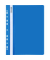 Schnellhefter Office to go 102015230, A4, blau, Polyvinylchlorid (PVC), 80g, Vorderdeckel transparent