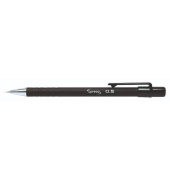Druckbleistift Neutral Softgrip, TBC/0,5, H&auml;rte HB, 0,5mm, schwarz, mit Radiergummi