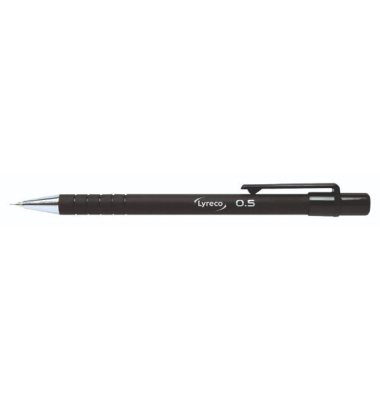 Druckbleistift, TBC/0,5, schwarz, 0,5mm, HB