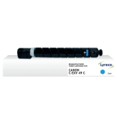 Toner Neutral 15646582, kompatibel zu Canon C-EXV49, 19000 Seiten, cyan