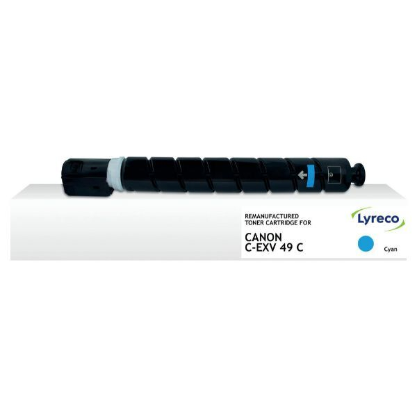 Alpedia Toner 15646582 (kompatibel zu Canon C-EXV49), cyan, ca. 19000 Seiten 3662168051828 Alpedia