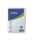 Briefblock 100050740, Lineatur 5 / kariert, A5, 70g, blau/weiß, 50 Blatt