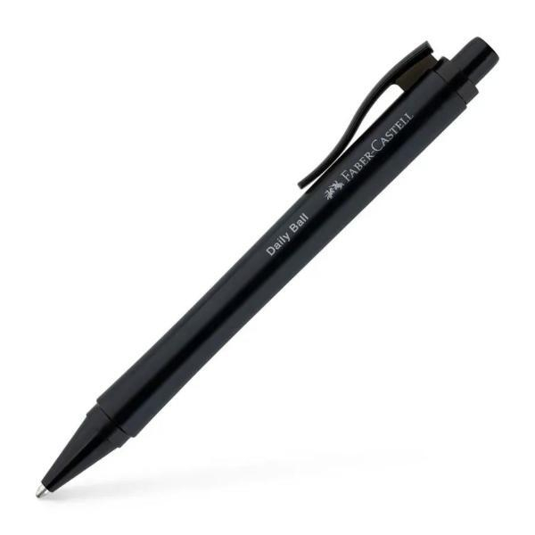 4005401406907 - Kugelschreiber Daily Ball schwarz Schreibfarbe blau 4005401406907 Faber-Castell