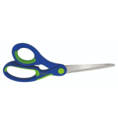 B&uuml;roschere Premium, Stahl, rostfrei, 20cm, blau